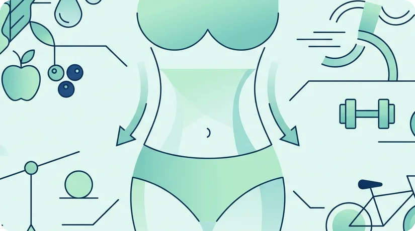 How to Lose Love Handles and Belly Fat